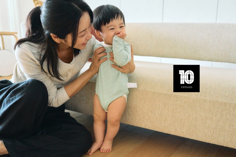 탑텐키즈, ‘우리 아이의 첫 바디수트’ 브랜드 필름·화보 공개
