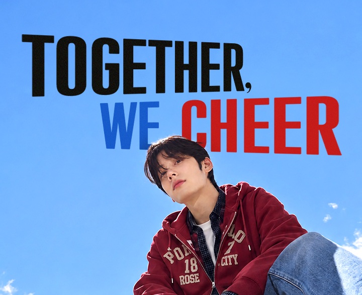 “함께 응원할수록 커지는 즐거움” 탑텐, ‘TOGETHER, WE CHEER’ 응원 캠페인 전개